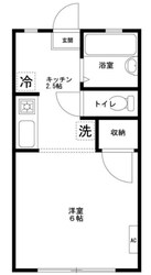 リバーサイドハイツの物件間取画像